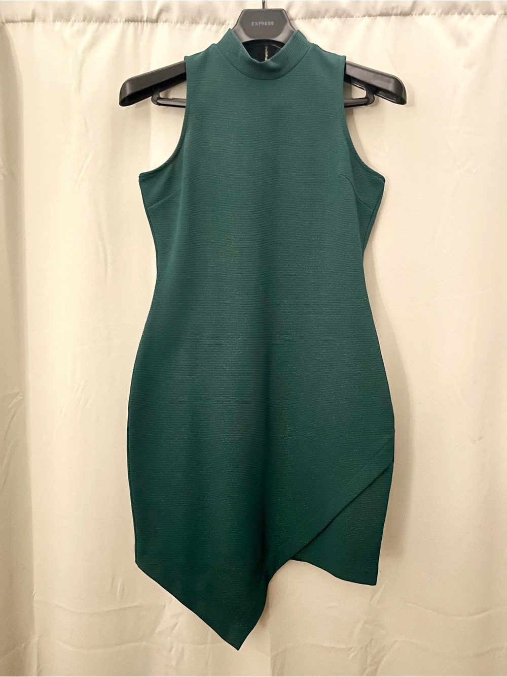 Charlotte Russe Teal Ribbed Dress - Size M